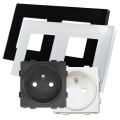 Sockets and glass frames